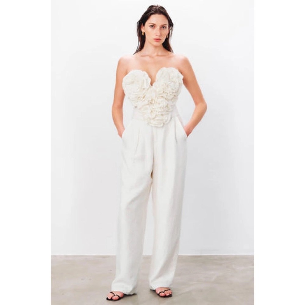 Mara Hoffman Roxana Top White NWT 00